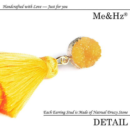 Me&Hz Colorful Layered Tassel Earrings DailySale