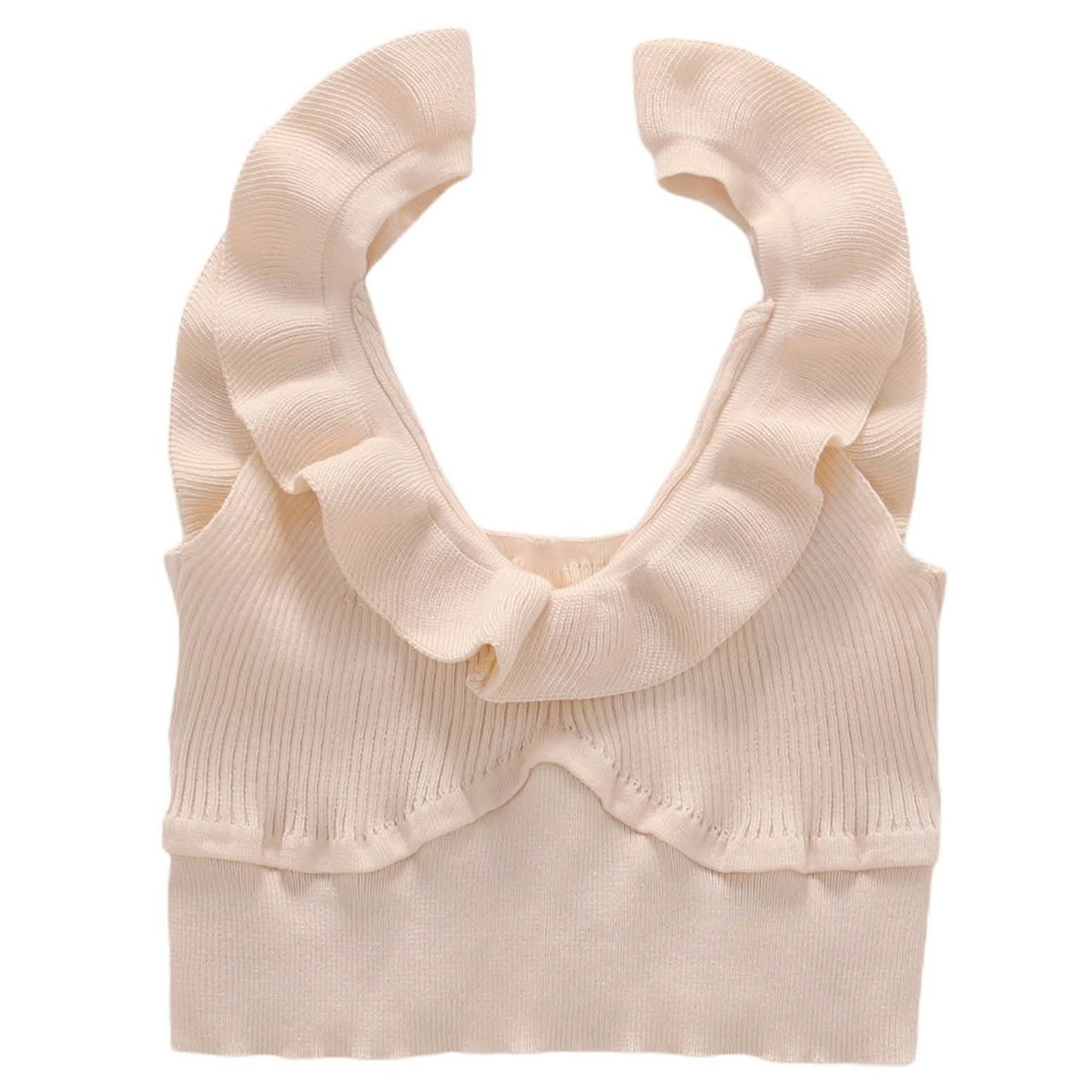 Meihuida Women's Sleeveless V Neck Crop Tops DailySale