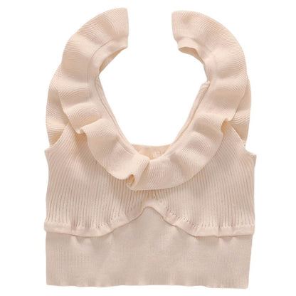 Meihuida Women's Sleeveless V Neck Crop Tops DailySale