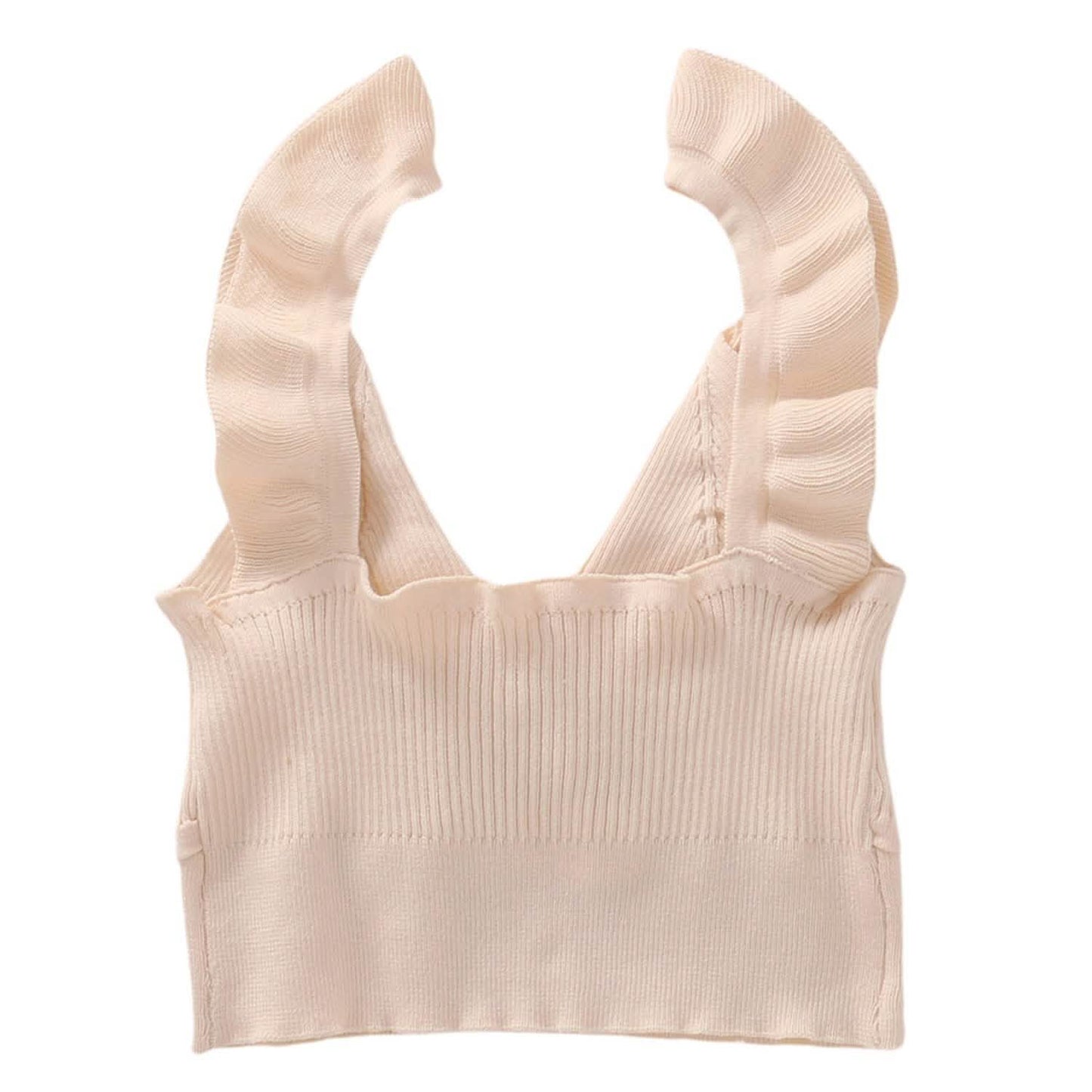 Meihuida Women's Sleeveless V Neck Crop Tops DailySale