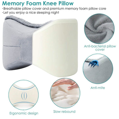 Memory Foam Contour Leg Pillow For Side Sleepers DailySale