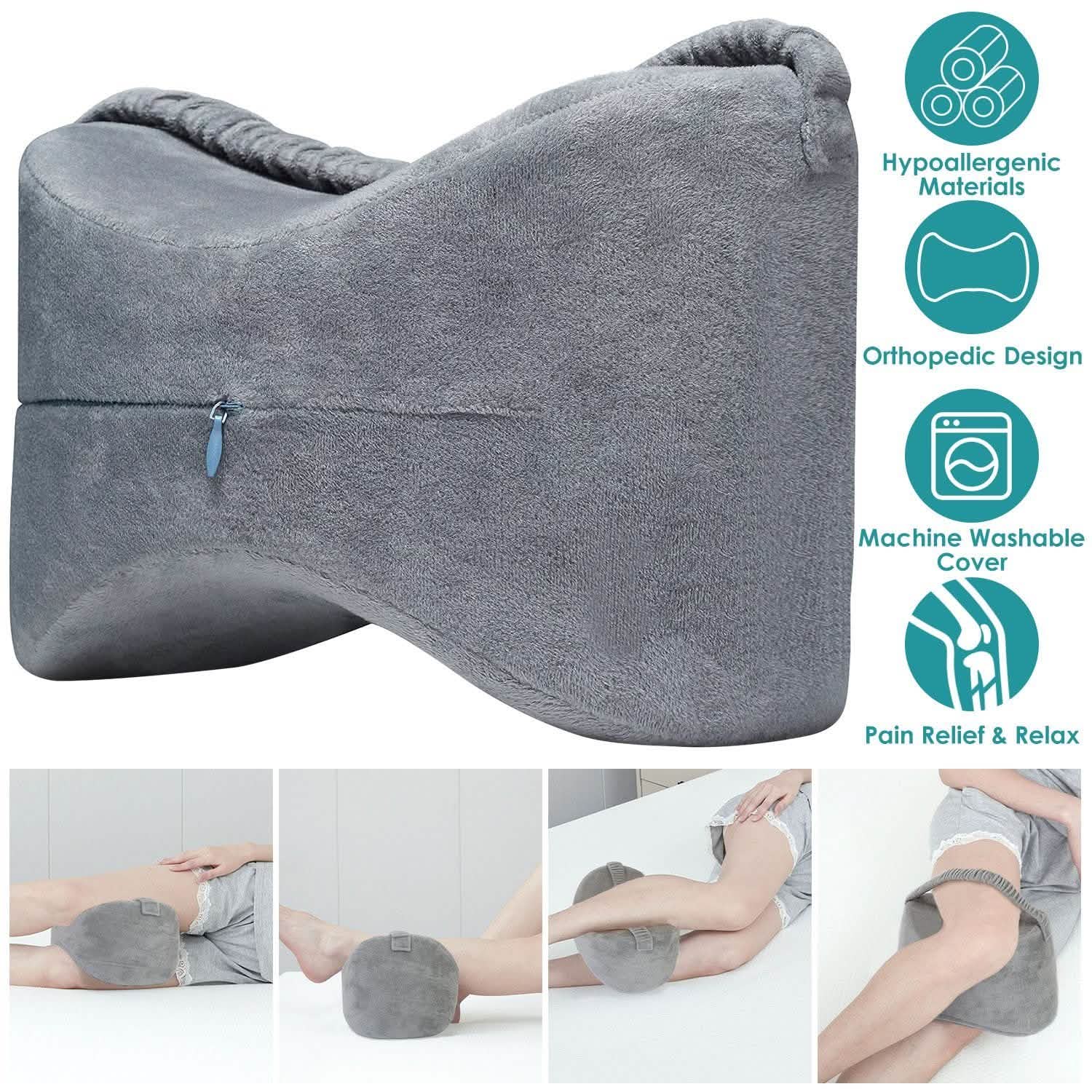Memory Foam Contour Leg Pillow For Side Sleepers DailySale