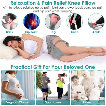 Memory Foam Contour Leg Pillow For Side Sleepers DailySale