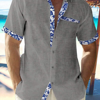 Men Casual Shirt Button Down Short Sleeve DailySale