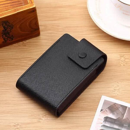 Men Faux Leather 10 Card Slots Coins Bag Wallet DailySale
