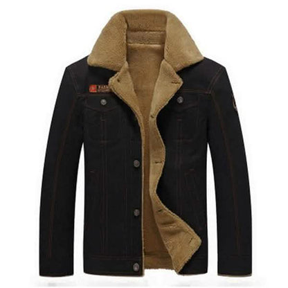 Men Fur Collar Army Tactical Jacket DailySale