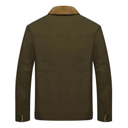 Men Fur Collar Army Tactical Jacket DailySale