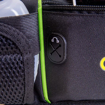 Men or Women's Hydration Running Belt Pouch With Water Bottles And Zippered Compartment DailySale