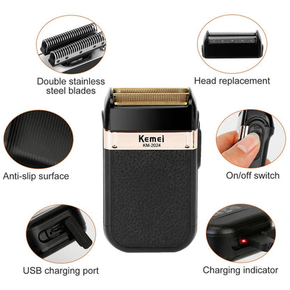 Men Rechargeable Cordless Beard Trimmer Grooming Kit DailySale