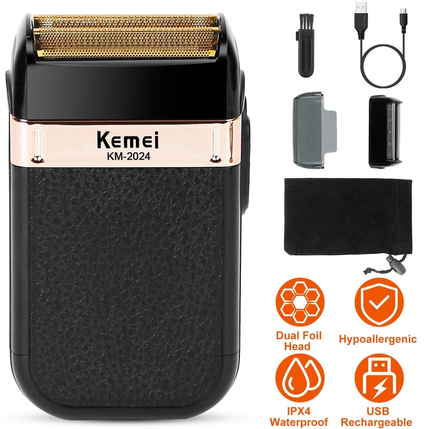 Men Rechargeable Cordless Beard Trimmer Grooming Kit DailySale