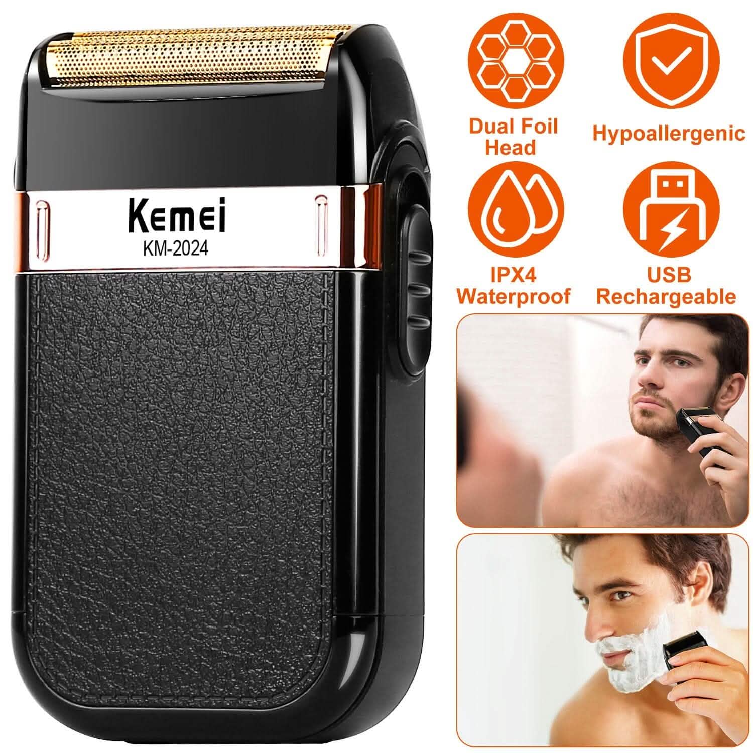 Men Rechargeable Cordless Beard Trimmer Grooming Kit DailySale