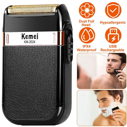 Men Rechargeable Cordless Beard Trimmer Grooming Kit DailySale