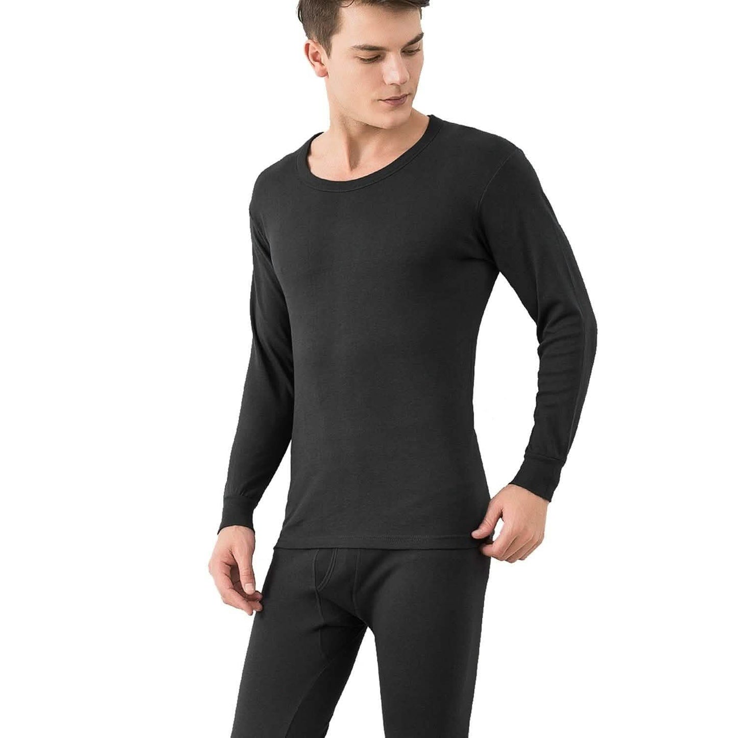 Men Thermal Underwear Set - Long Johns Pants and Long Sleeve DailySale