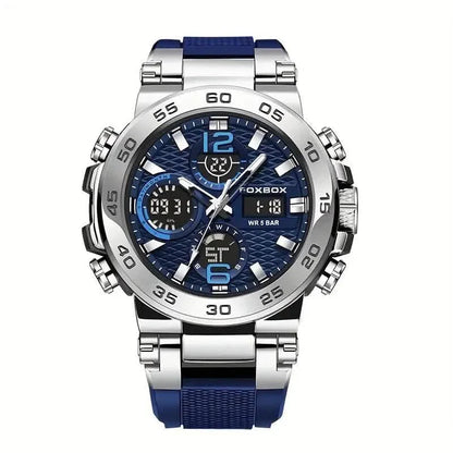 Men Waterproof Dual Display Digital Quartz Watch DailySale