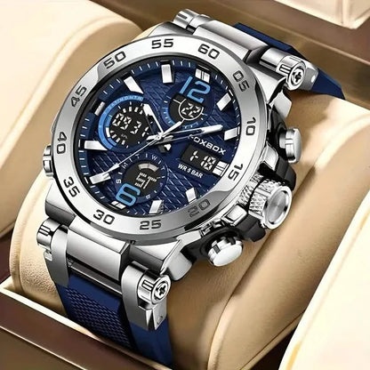 Men Waterproof Dual Display Digital Quartz Watch DailySale
