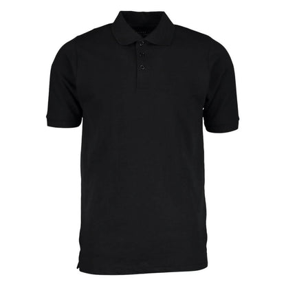 Men's 3-Button Ribbed Short Sleeve Polo DailySale