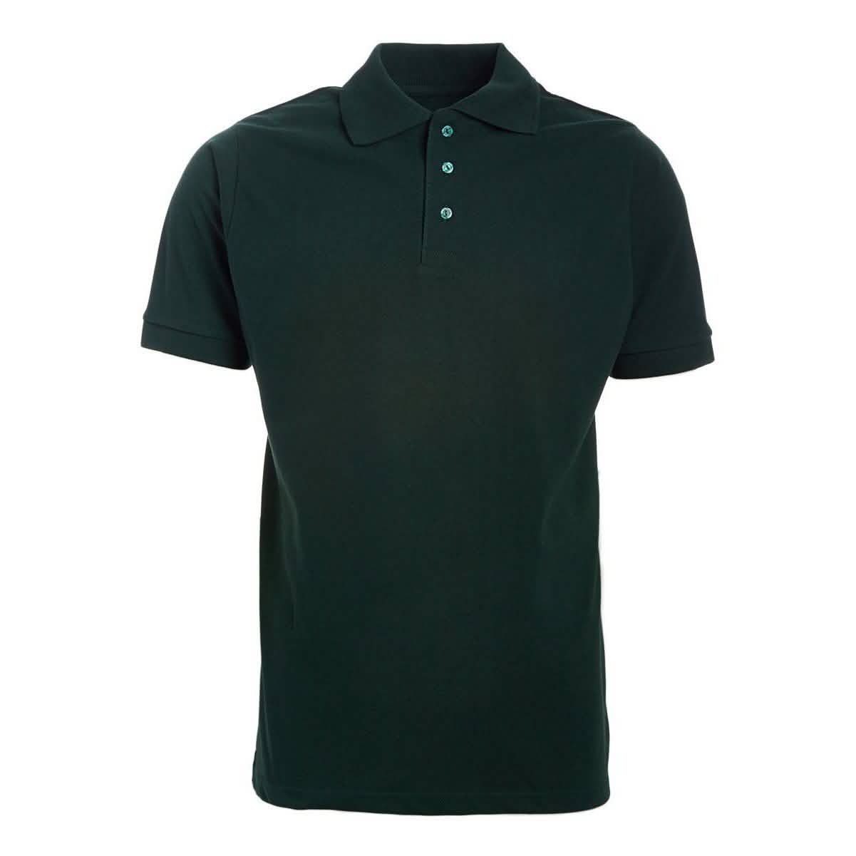 Men's 3-Button Ribbed Short Sleeve Polo DailySale
