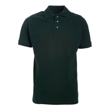 Men's 3-Button Ribbed Short Sleeve Polo DailySale
