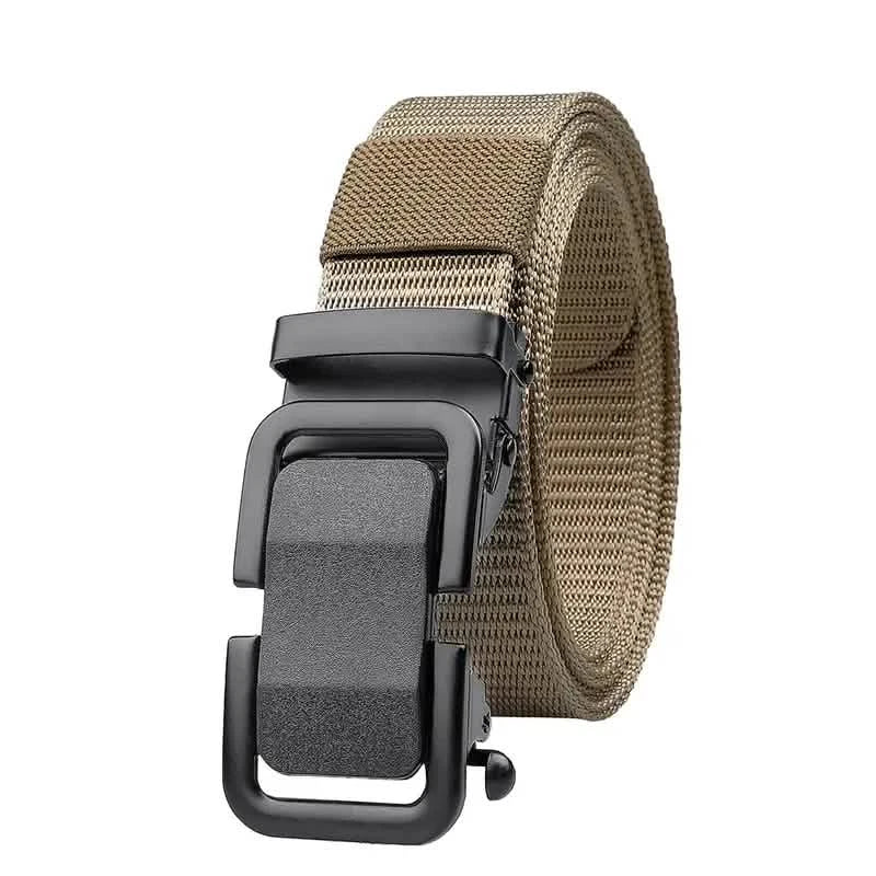 Men's Automatic Metal Buckle Nylon Canvas Webbing Belt DailySale