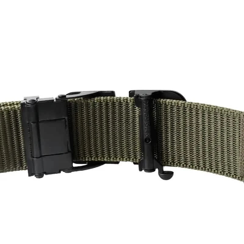 Men's Automatic Metal Buckle Nylon Canvas Webbing Belt DailySale