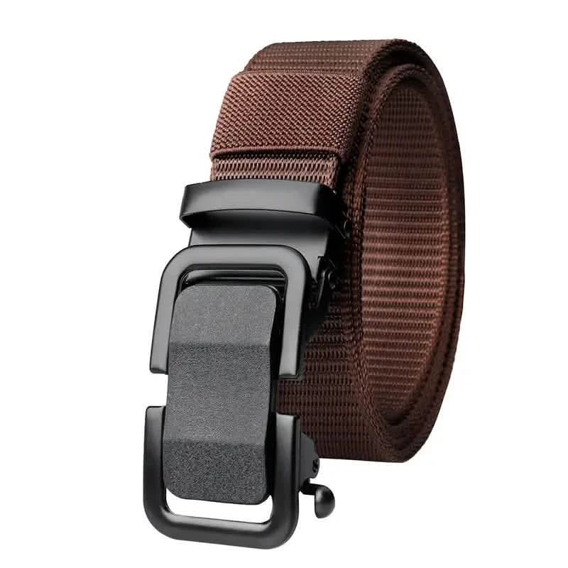 Men's Automatic Metal Buckle Nylon Canvas Webbing Belt DailySale