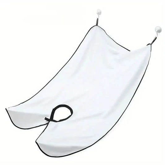 Men's Beard Shaving Apron - Grooming Accessories with Two Suction Cups DailySale