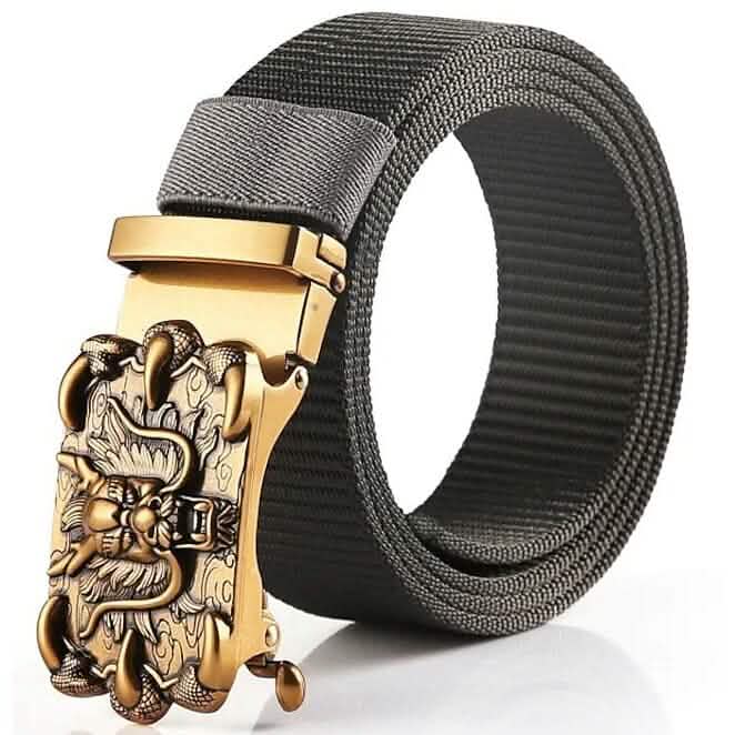 Men's Belt Faux Leather Tactical Belt DailySale