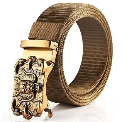 Men's Belt Faux Leather Tactical Belt DailySale