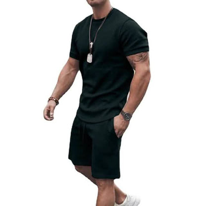 Men's Casual Activewear Running T-Shirt with Shorts DailySale