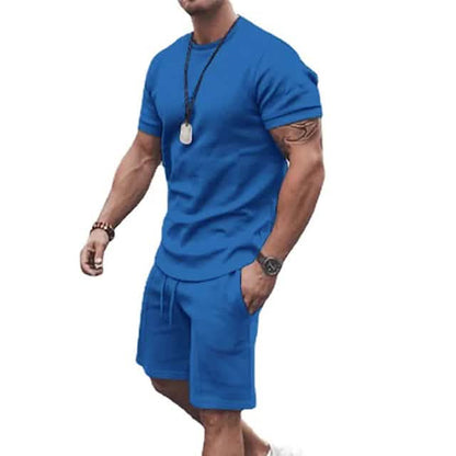 Men's Casual Activewear Running T-Shirt with Shorts DailySale