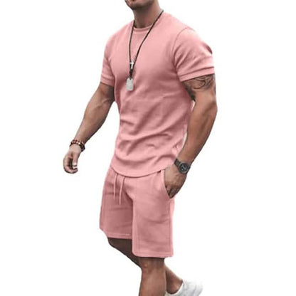 Men's Casual Activewear Running T-Shirt with Shorts DailySale
