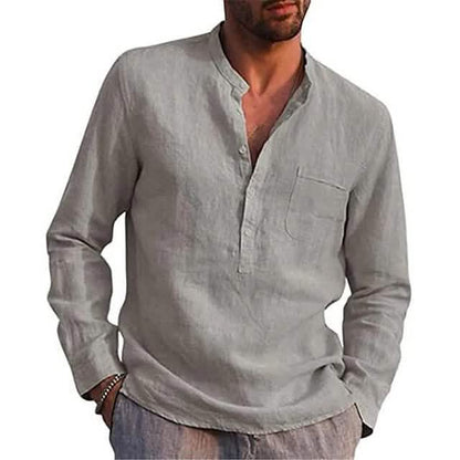 Men's Casual Button Down Shirts Long Sleeve Tops DailySale