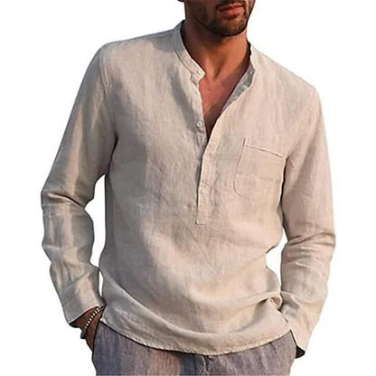 Men's Casual Button Down Shirts Long Sleeve Tops DailySale