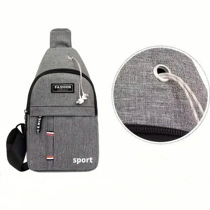 Men's Casual Waterproof Oxford Sling Chest Bag DailySale