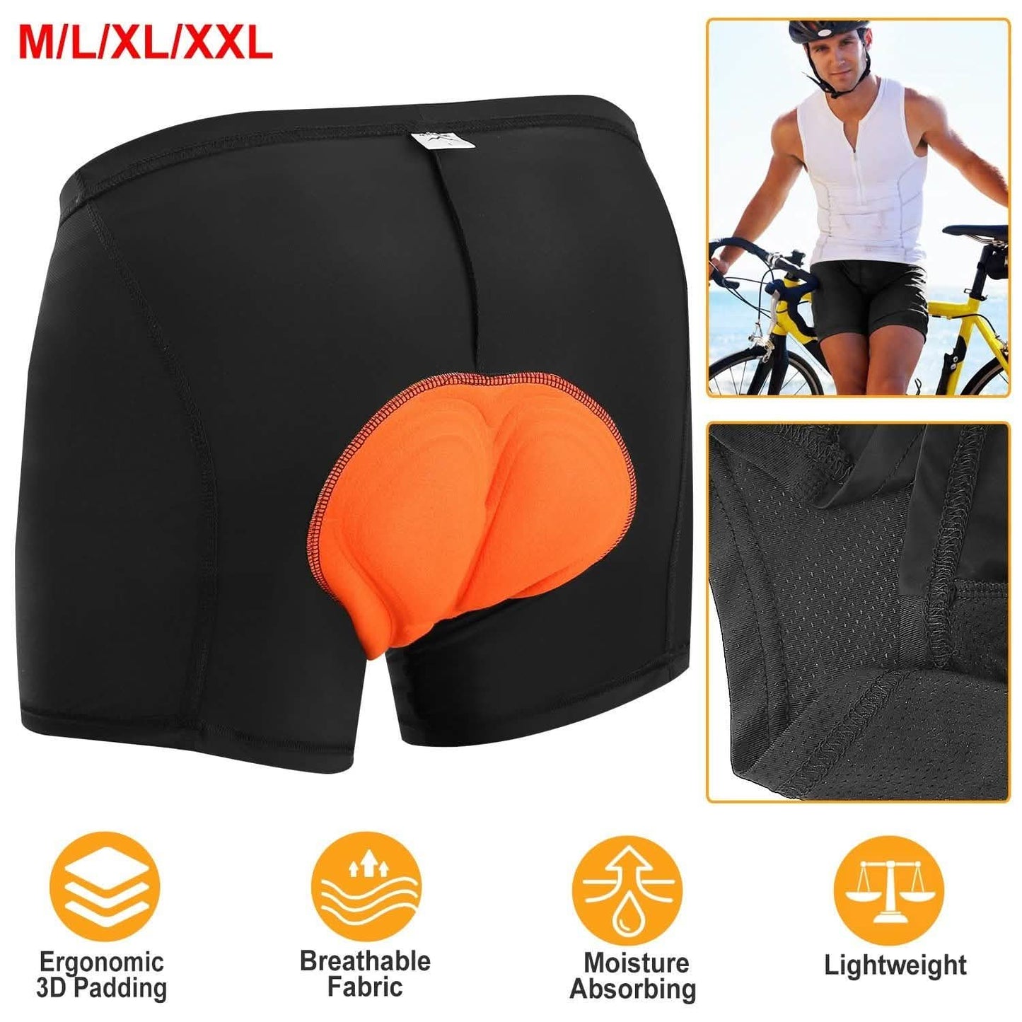 Men's Cycling Underpants Shorts DailySale