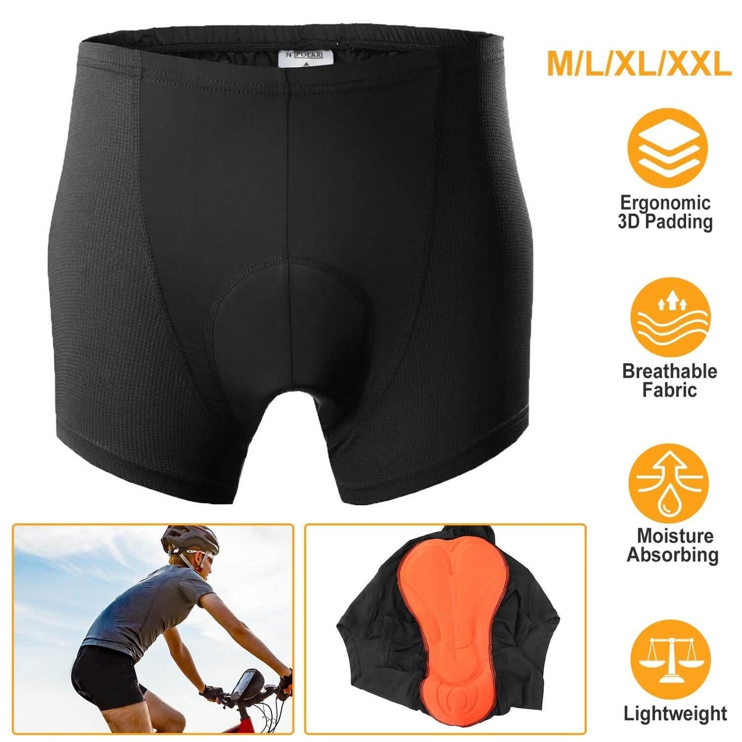 Men's Cycling Underpants Shorts DailySale