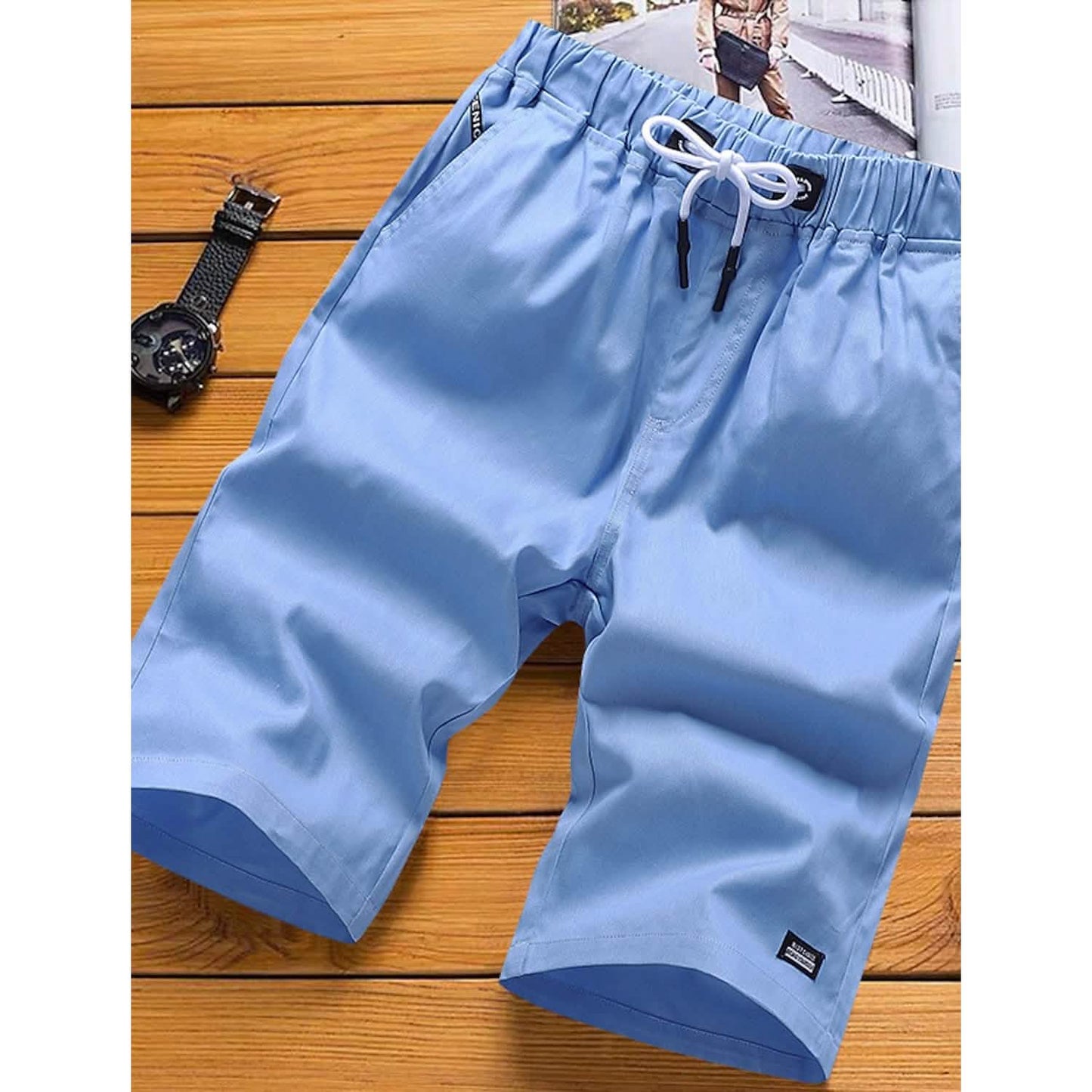 Men's Drawstring Knee Sweatpants DailySale