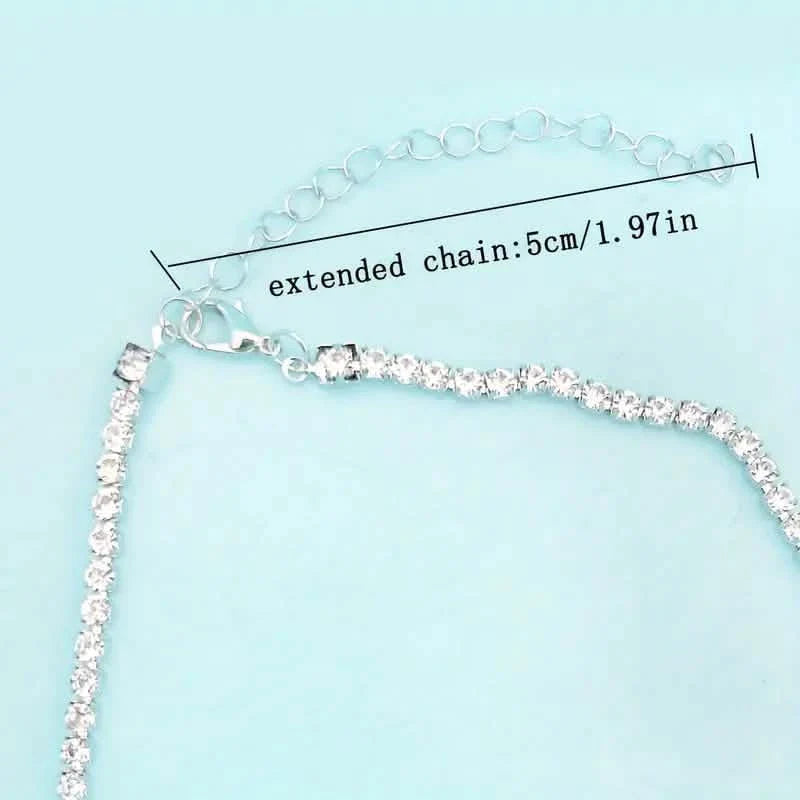 Men's Elegant Diamond Cubic Zirconia Necklace Chain DailySale