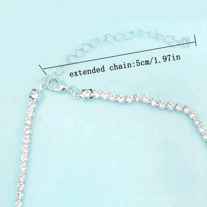 Men's Elegant Diamond Cubic Zirconia Necklace Chain DailySale