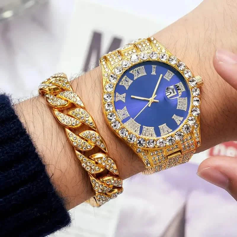 Men's Gypsophila Large Dial Waterproof Quartz Watch DailySale
