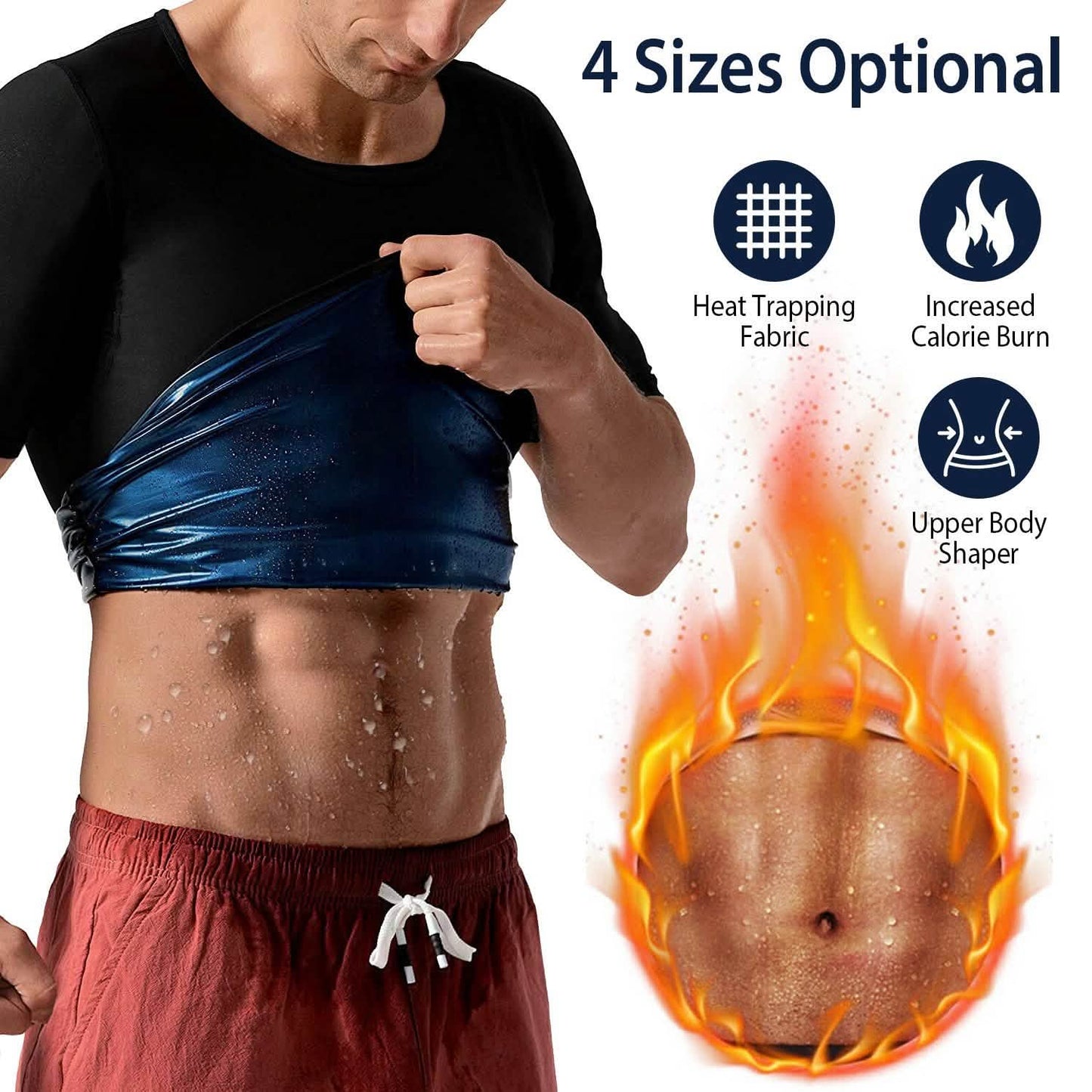Men's Heat Trapping Body Shaper Shirt DailySale