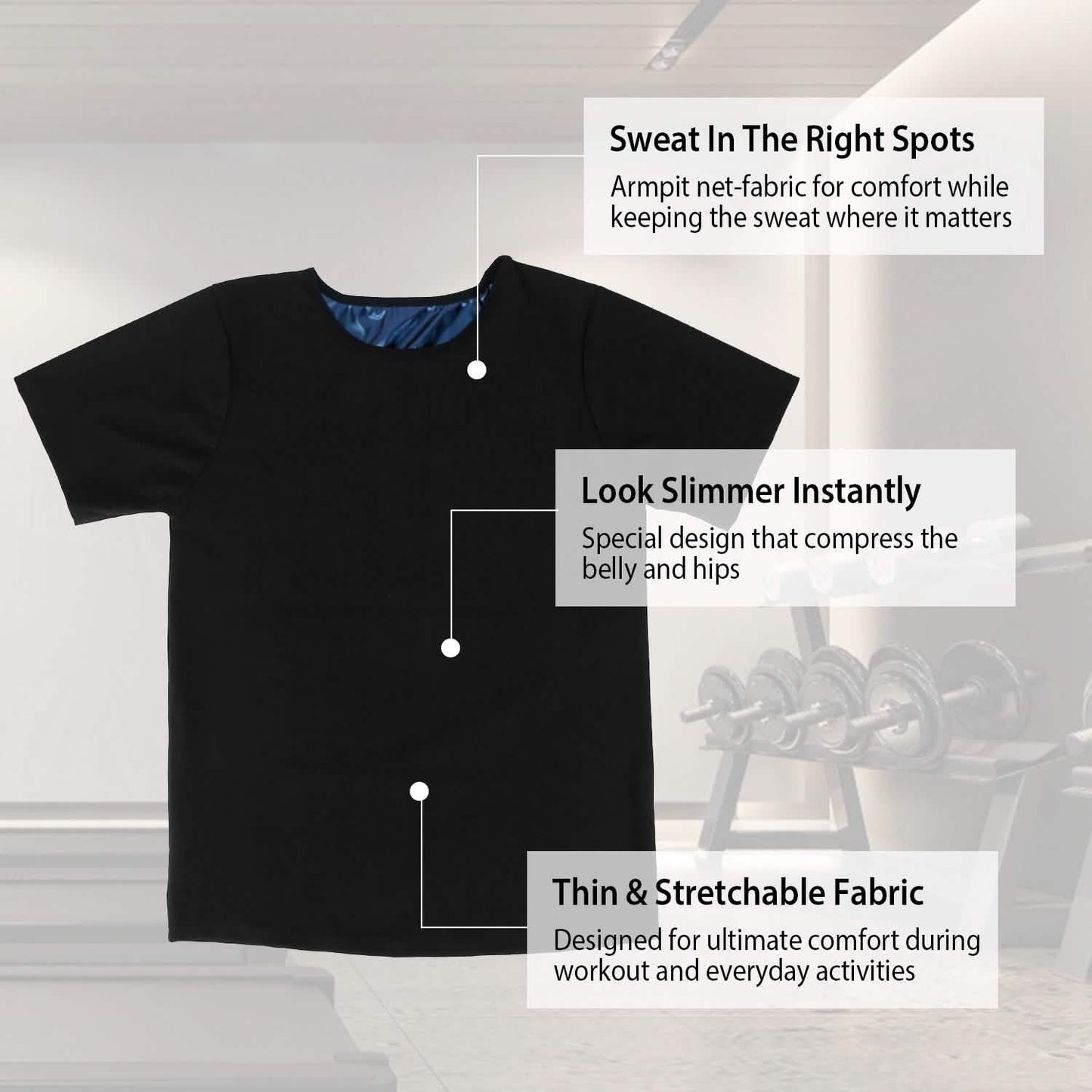 Men's Heat Trapping Body Shaper Shirt DailySale