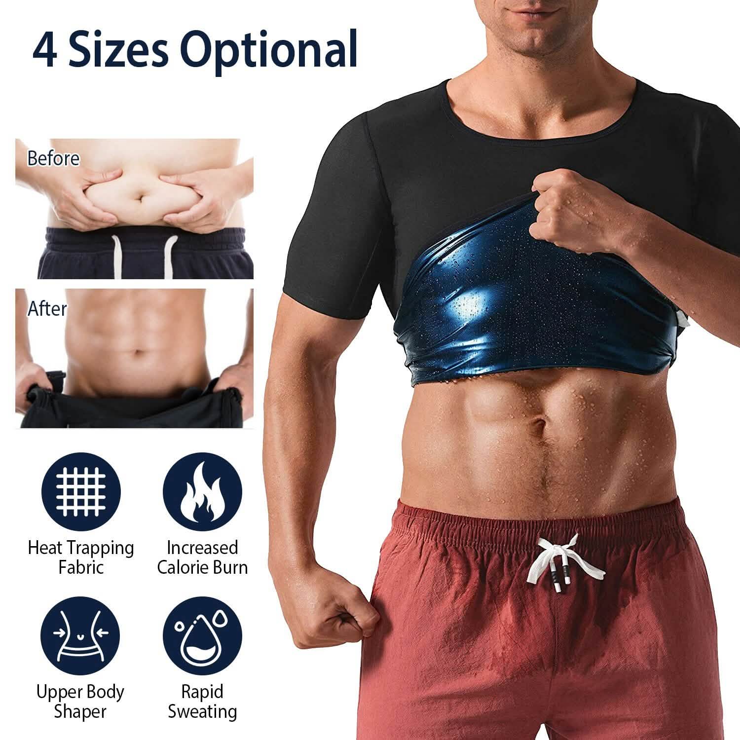 Men's Heat Trapping Body Shaper Shirt DailySale