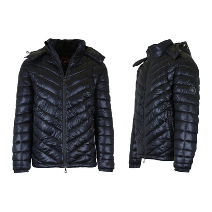 Men's Heavyweight Hooded Puffer Bubble Jacket DailySale