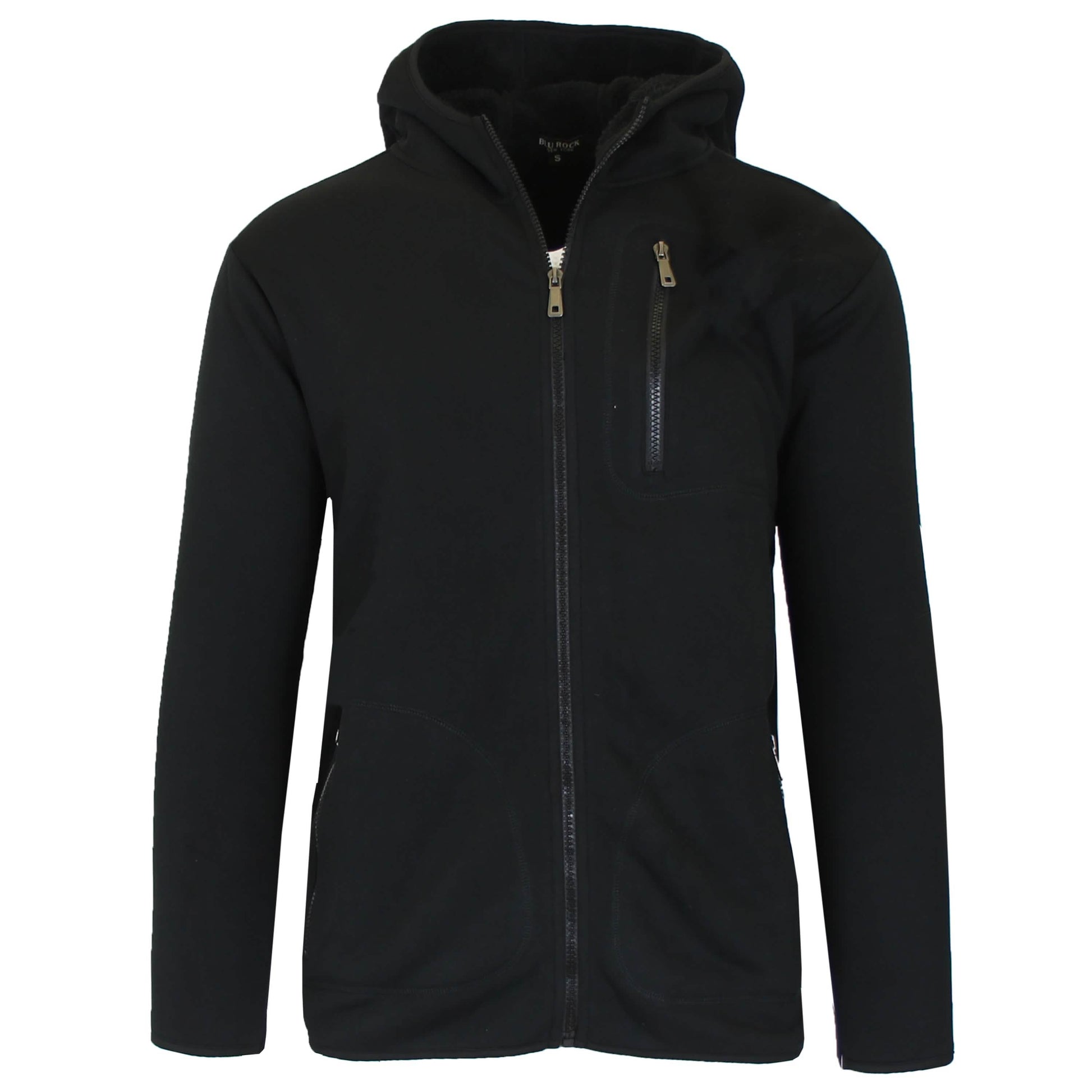 Men's Heavyweight Tech Sherpa Full-Zip Hoodie DailySale
