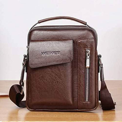 Men's Leather Handbag Small Crossbody Shoulder Bags DailySale