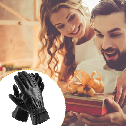 Men's Leather Winter Gloves Touchscreen DailySale