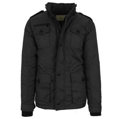 Men's Lightweight Classic Driver Tech Jacket with Tuck Away Hood DailySale
