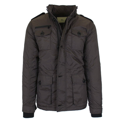 Men's Lightweight Classic Driver Tech Jacket with Tuck Away Hood DailySale