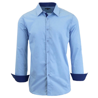 Mens Long Sleeve Dress Shirt DailySale